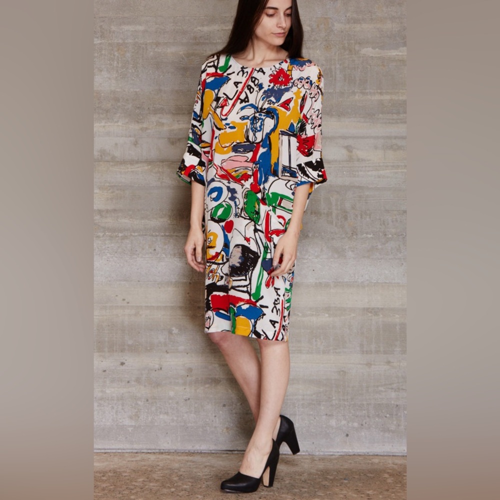 Rachel Comey Multicolor Abstract Blouse